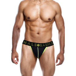MALE BASICS String NEON MaleBasics Noir-Jaune
